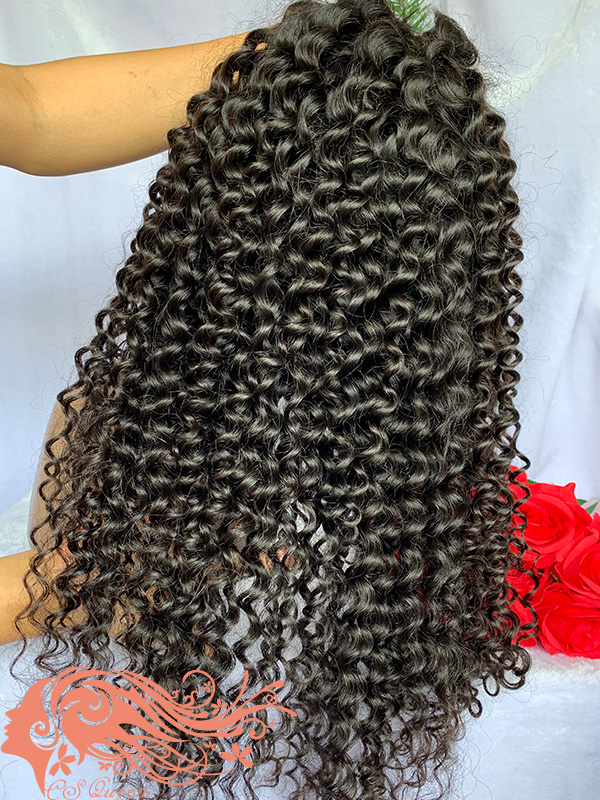 Csqueen 9A Water Wave U part wig natural hair wigs 150%density